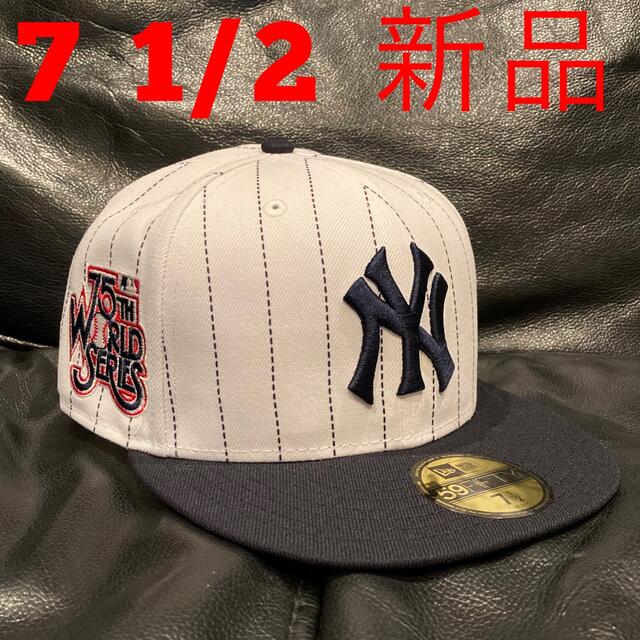 新品 7 1/2ニューエラ59FIFTY  ニューヨークヤンキース newera