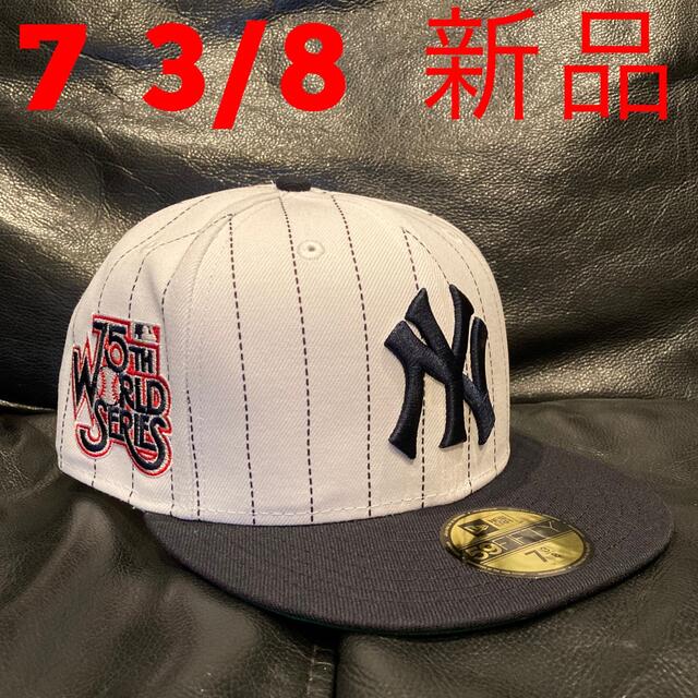 新品 7 3/8ニューエラ59FIFTY  ニューヨークヤンキース newera738