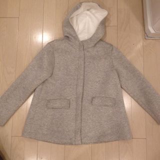 ザラキッズ(ZARA KIDS)のサイズS  薄グレーパーカー(パーカー)