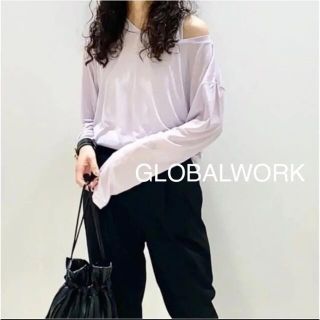 グローバルワーク(GLOBAL WORK)のGLOBALWORK シアーツインセットロンＴ(シャツ/ブラウス(長袖/七分))