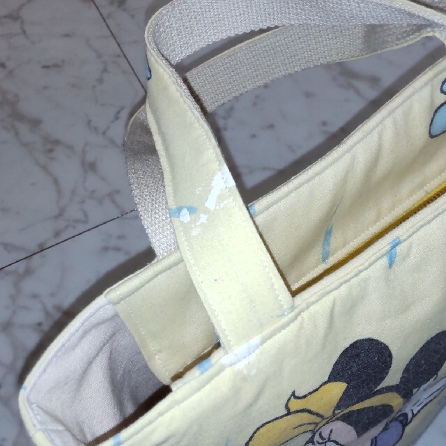 Disney(ディズニー)のミキミニ☆ファスナートート☆ビンテージシーツ ハンドメイド ハンドメイドのファッション小物(バッグ)の商品写真