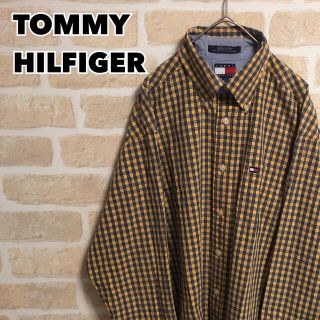 トミーヒルフィガー(TOMMY HILFIGER)の90s TOMMY HILFIGER トミーヒルフィガー チェックシャツ 長袖(シャツ)