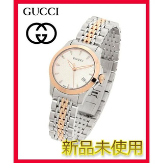Gucci - 【GUCCI】【安心返品保証】Gタイムレス レディース 腕時計 YA126537の通販｜ラクマ