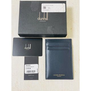 ダンヒル(Dunhill)の★在庫処分セール★ 新品未使用　ダンヒル ロゴ カードケース(名刺入れ/定期入れ)