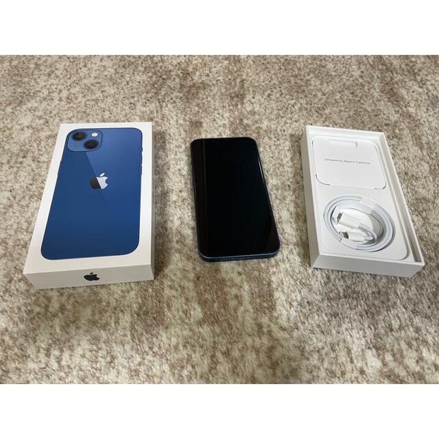 激安店舗 iPhone - iphone13 128GB ブルー simフリー スマートフォン