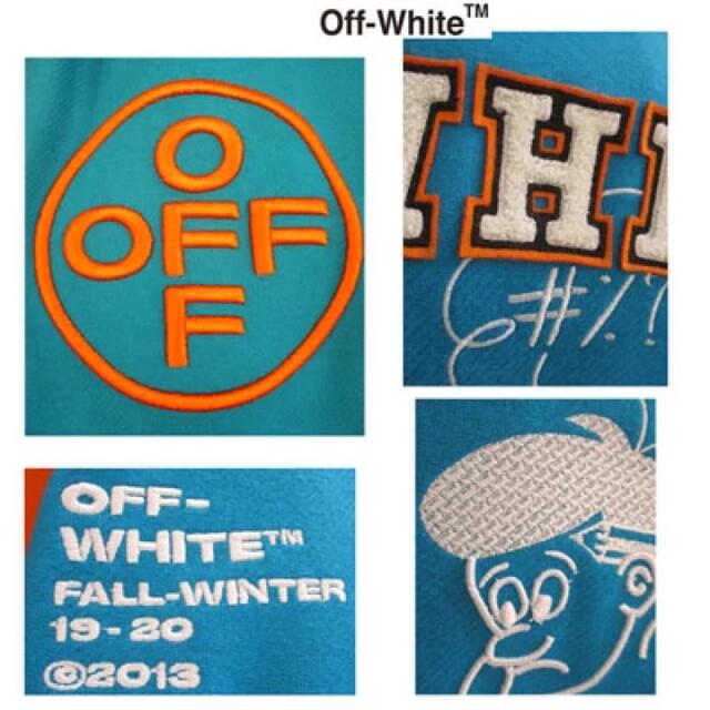 OFF-WHITE(オフホワイト)のOff-White スタジアムジャケット メンズのジャケット/アウター(スタジャン)の商品写真