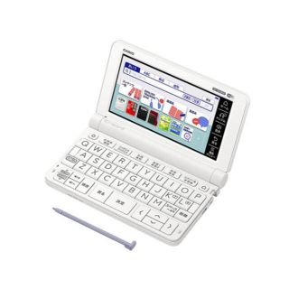 カシオ(CASIO)の(純正ケース付) 新品CASIO(カシオ) エクスワードXD-SX4800WE(電子ブックリーダー)