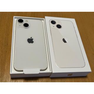 アイフォーン(iPhone)のホルム様専用　iPhone13 mini 128GB スターライト 白(スマートフォン本体)