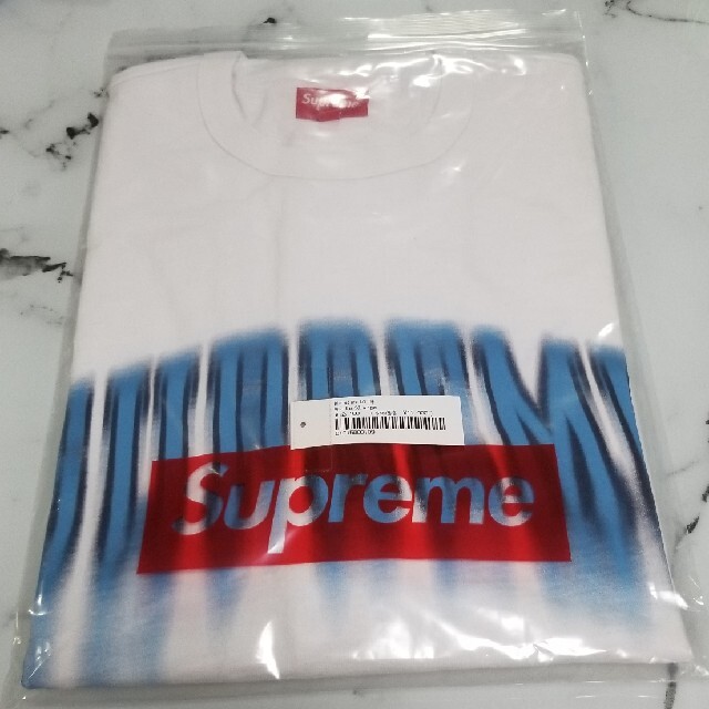 新品未使用タグ付き Supreme Blurred Arc S/S Top