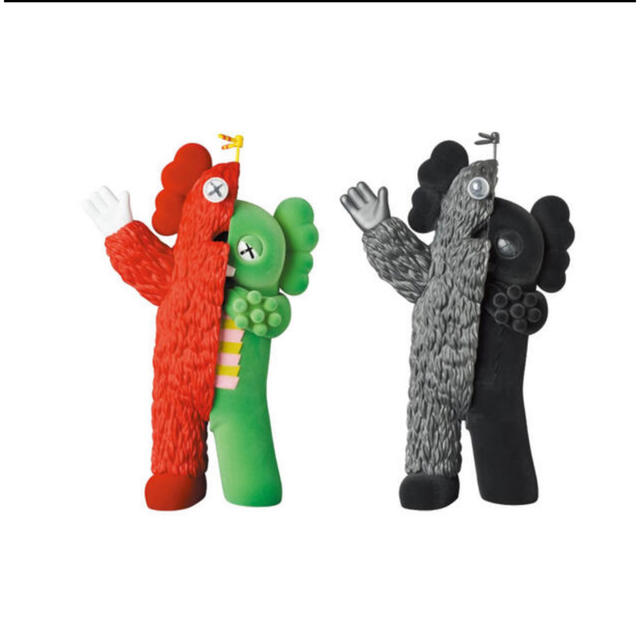 MEDICOM TOY - KAWS KACHAMUKKU Original & Black 2体セットの通販 by ...