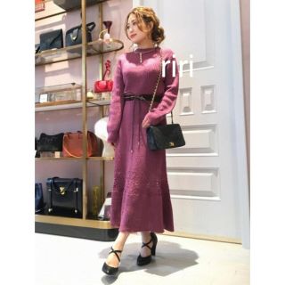 リリーブラウン(Lily Brown)のLilyBrown 新品 ワンピース(ロングワンピース/マキシワンピース)