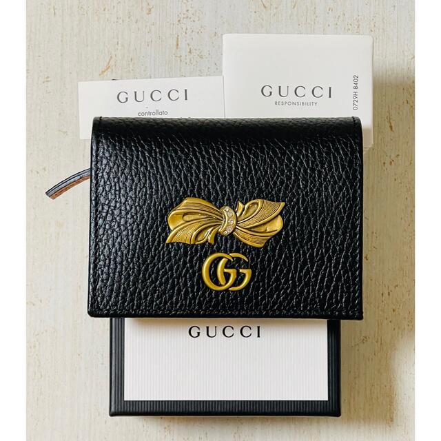 Gucci(グッチ)の★超破格セール★ 新品 GGマーモント コンパクトウォレット レディースのファッション小物(財布)の商品写真