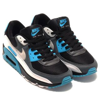 ナイキ(NIKE)の新品 NIKE AIRMAX 90 28.5cm ブラック ブルー　ナイキ(スニーカー)