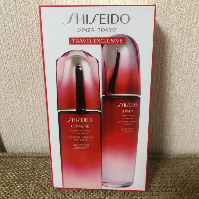 SHISEIDO (資生堂)(シセイドウ)の[再値下げ]アルティミューン パワライジングコンセントレートデュオ100ml2本 コスメ/美容のスキンケア/基礎化粧品(美容液)の商品写真