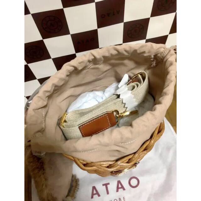 ATAO(アタオ)のにゃん♡様専用です！ レディースのバッグ(かごバッグ/ストローバッグ)の商品写真