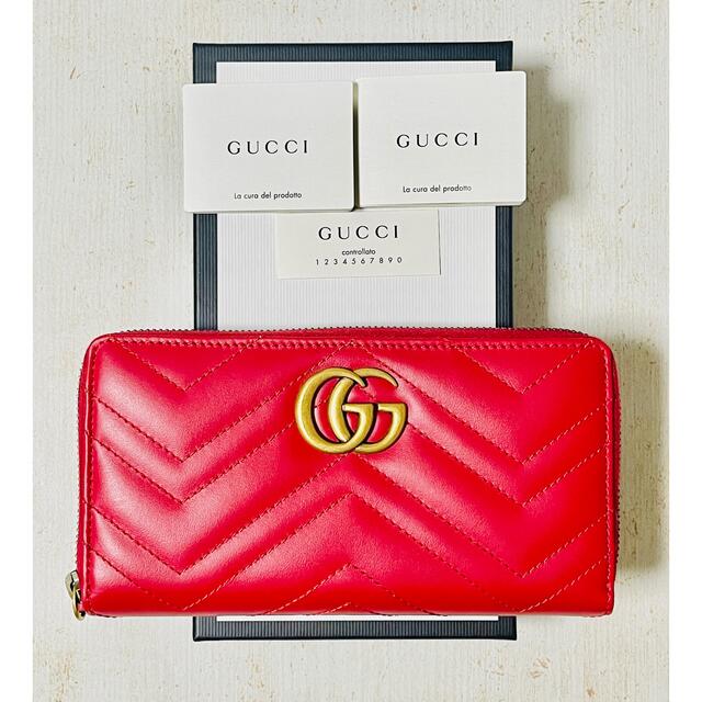 Gucci(グッチ)の★超破格セール★ 新品未使用　GUCCI GGマーモント　長財布 レディースのファッション小物(財布)の商品写真