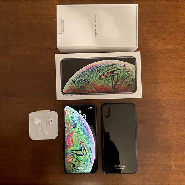 iPhone(アイフォーン)のiPhone Xs Max スペースグレイ 256 GB SIMフリー スマホ/家電/カメラのスマートフォン/携帯電話(スマートフォン本体)の商品写真