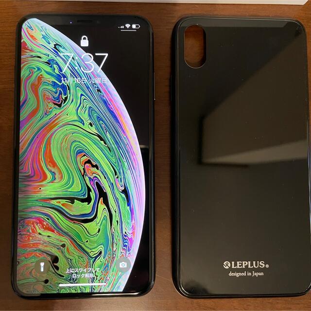 iPhone(アイフォーン)のiPhone Xs Max スペースグレイ 256 GB SIMフリー スマホ/家電/カメラのスマートフォン/携帯電話(スマートフォン本体)の商品写真