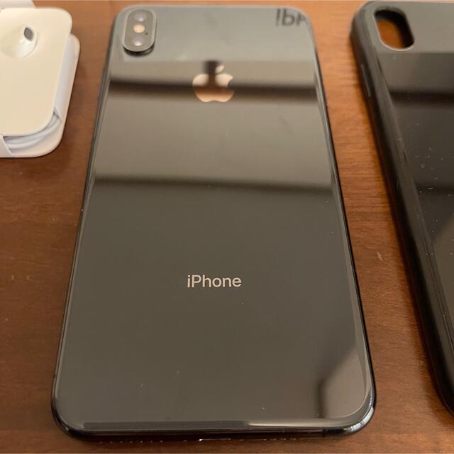 iPhone(アイフォーン)のiPhone Xs Max スペースグレイ 256 GB SIMフリー スマホ/家電/カメラのスマートフォン/携帯電話(スマートフォン本体)の商品写真