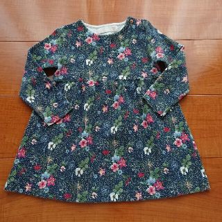 ザラキッズ(ZARA KIDS)のザラベビー　花柄　ワンピース　92cm(ワンピース)