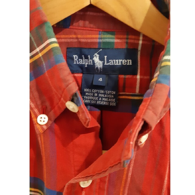 Ralph Lauren(ラルフローレン)のラルフローレン　長袖シャツ　メンズ　Mサイズ メンズのトップス(シャツ)の商品写真