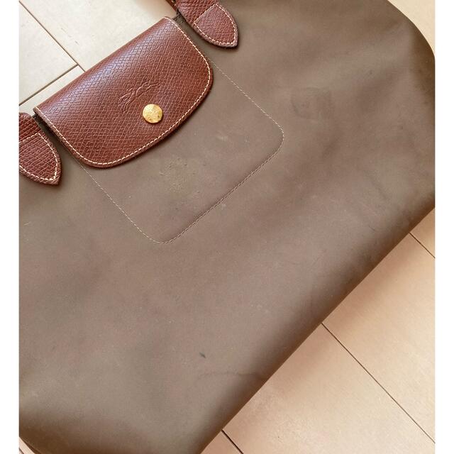 LONGCHAMP(ロンシャン)のロンシャン LONGCHAMP レディース トートバッグ  サイズS カーキ レディースのバッグ(トートバッグ)の商品写真