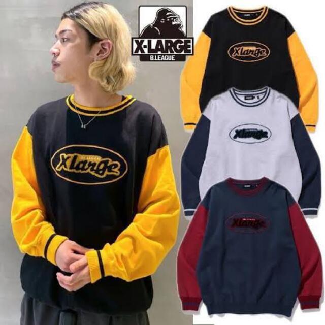 XLARGE トレーナー 黄色