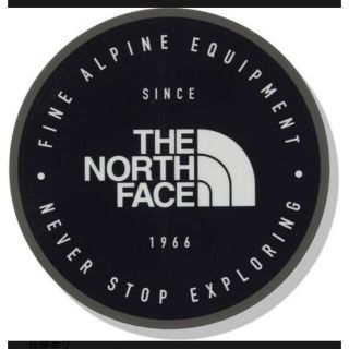 ザノースフェイス(THE NORTH FACE)の【未開封新品】ノースフェイス　ワッペン　アイロン　ブラック　直径7センチ(その他)