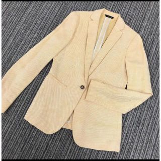 マッシモデュッティ(Massimo Dutti)の春色ジャケット　イエロー(テーラードジャケット)