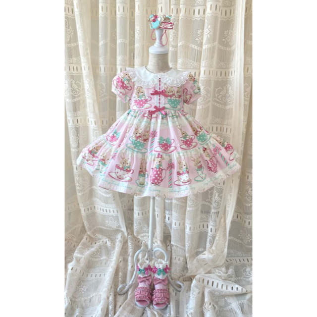 Shirley Temple(シャーリーテンプル)のシャーリーテンプル  ワンピース キッズ/ベビー/マタニティのキッズ服女の子用(90cm~)(ワンピース)の商品写真