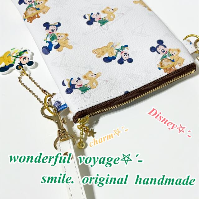 ☆wonderful  voyage☆スマホポーチ☆モバイルポーチ☆ レディースのファッション小物(ポーチ)の商品写真