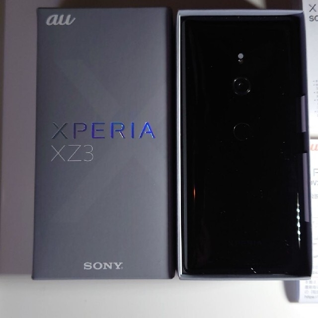 Xperia(エクスペリア)のXPERIA−XZ3−au スマホ/家電/カメラのスマートフォン/携帯電話(スマートフォン本体)の商品写真