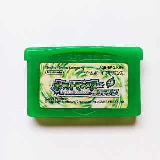 ゲームボーイアドバンス(ゲームボーイアドバンス)のポケットモンスター リーフグリーン GBA 【動作確認済み】(携帯用ゲームソフト)