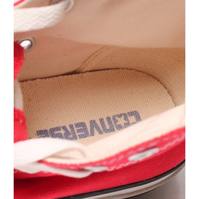 CONVERSE(コンバース)のコンバース ハイカットスニーカー レッド ユニセックス 24.5 レディースの靴/シューズ(スニーカー)の商品写真