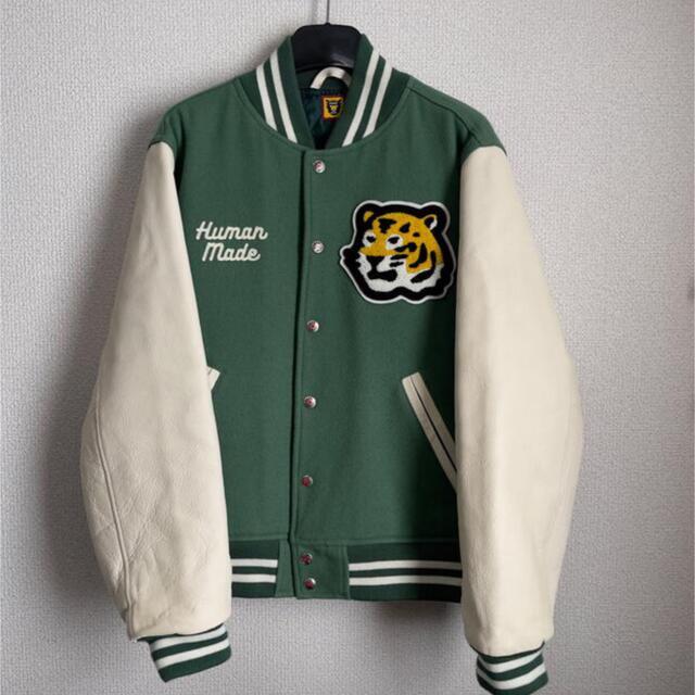 ブランド HUMAN MADE VARSITY JACKET XL 格安 新品未使用 ルカリ