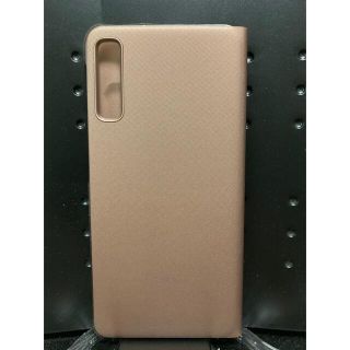 サムスン(SAMSUNG)のGalaxy A7 Wallet Cover ゴールド(Androidケース)