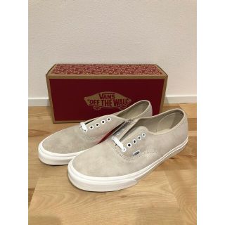 ヴァンズ(VANS)のVANS バンズ オーセンティック 撥水　スエード　ベージュ　30cm(スニーカー)