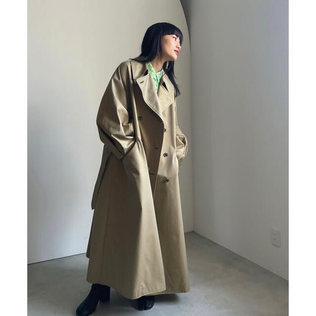 TURKEY ORGANIC FLARE TRENCH COAT 【ラッピング不可】 vivacf.net