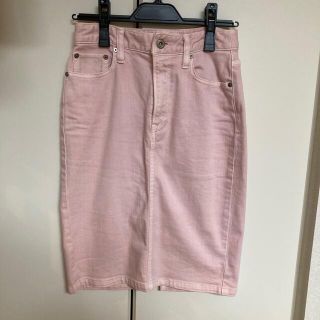 スピックアンドスパン(Spick & Span)のspick&span♡タイトデニムスカート(ひざ丈スカート)