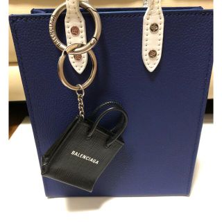 バレンシアガ(Balenciaga)の　バレンシアガ　ミニショッピング　キーリング(キーホルダー)