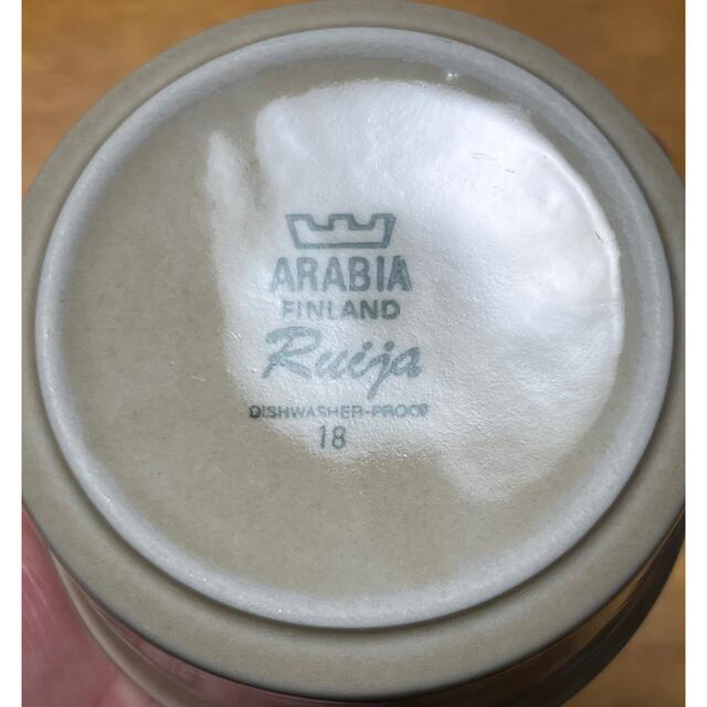ARABIA(アラビア)のARABIA Ruija/ルイヤ(ルイージャ) ティーC/S 2客セット インテリア/住まい/日用品のキッチン/食器(食器)の商品写真