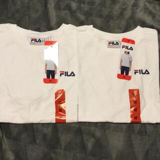 フィラ(FILA)のFILAフィラ⭐︎新品タグ付・レディースTシャツMサイズ2枚セット(Tシャツ(半袖/袖なし))