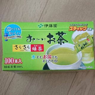 イトウエン(伊藤園)の伊藤園 おーいお茶 粉末タイプ スティック 100本入り1箱(茶)