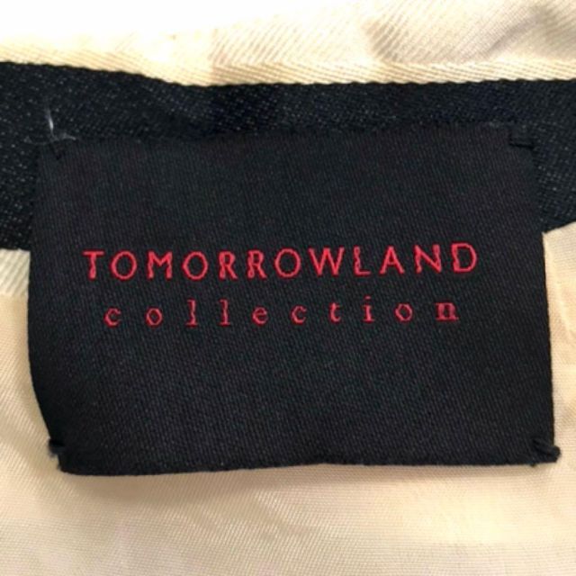 TOMORROWLAND(トゥモローランド)のTOMORROWLAND ベルト付 ボーダー シルク混ワンピース 夏 9360 レディースのワンピース(ひざ丈ワンピース)の商品写真