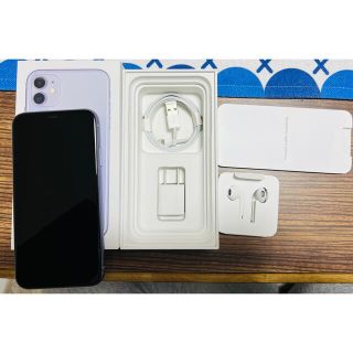 アイフォーン(iPhone)の【美品】iPhone11  128GB (スマートフォン本体)