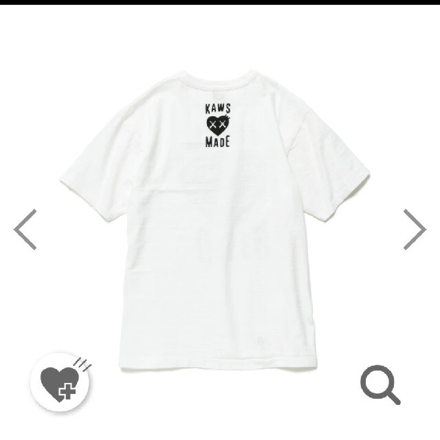 HUMAN MADE(ヒューマンメイド)のI KNOW NIGO KAWS T-SHIRT WHITE / L メンズのトップス(Tシャツ/カットソー(半袖/袖なし))の商品写真