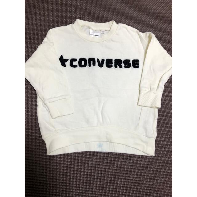 CONVERSE(コンバース)のキッズトレーナー　90converse キッズ/ベビー/マタニティのキッズ服男の子用(90cm~)(Tシャツ/カットソー)の商品写真