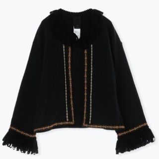 アナスイ(ANNA SUI)のANNA SUI【新品】FAIRYTALE TRIM CARDIGAN Mサイズ(カーディガン)