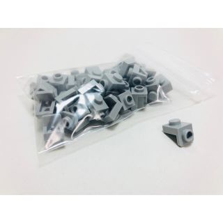 レゴ(Lego)の【新品未使用】レゴ　LEGO ブラケット　1x1 グレー　ライトグレー　50個(知育玩具)