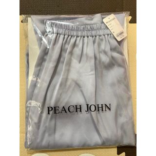 ピーチジョン(PEACH JOHN)のピーチジョン シルキーサテンパンツ［ブルー］(カジュアルパンツ)